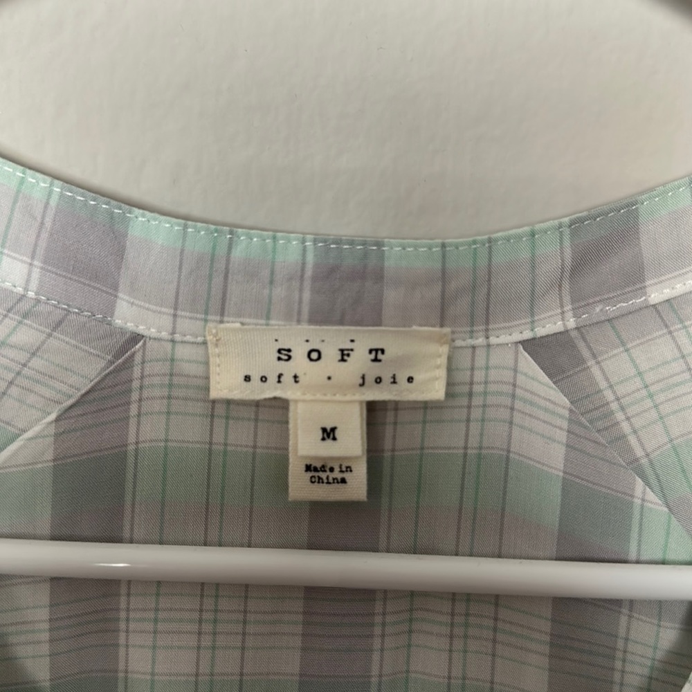 Soft.Joie Plaid Dress